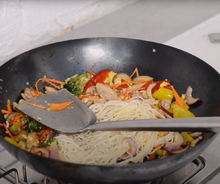 Teriyaki Chicken with Noodle for Carbon Steel Wok