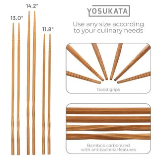 Yosukata pre-seasoned carbon steel spatula and ladle for wok cooking